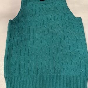 Ralph Lauren Black Label Cashmere  Top M Teal